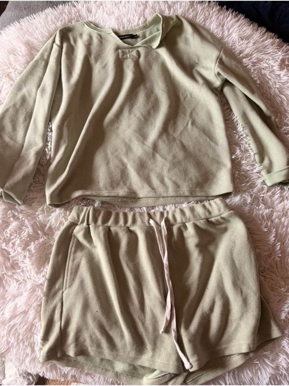 Everyday Sage Green Lounge Set - Women’s Two-Piece Pajama Set